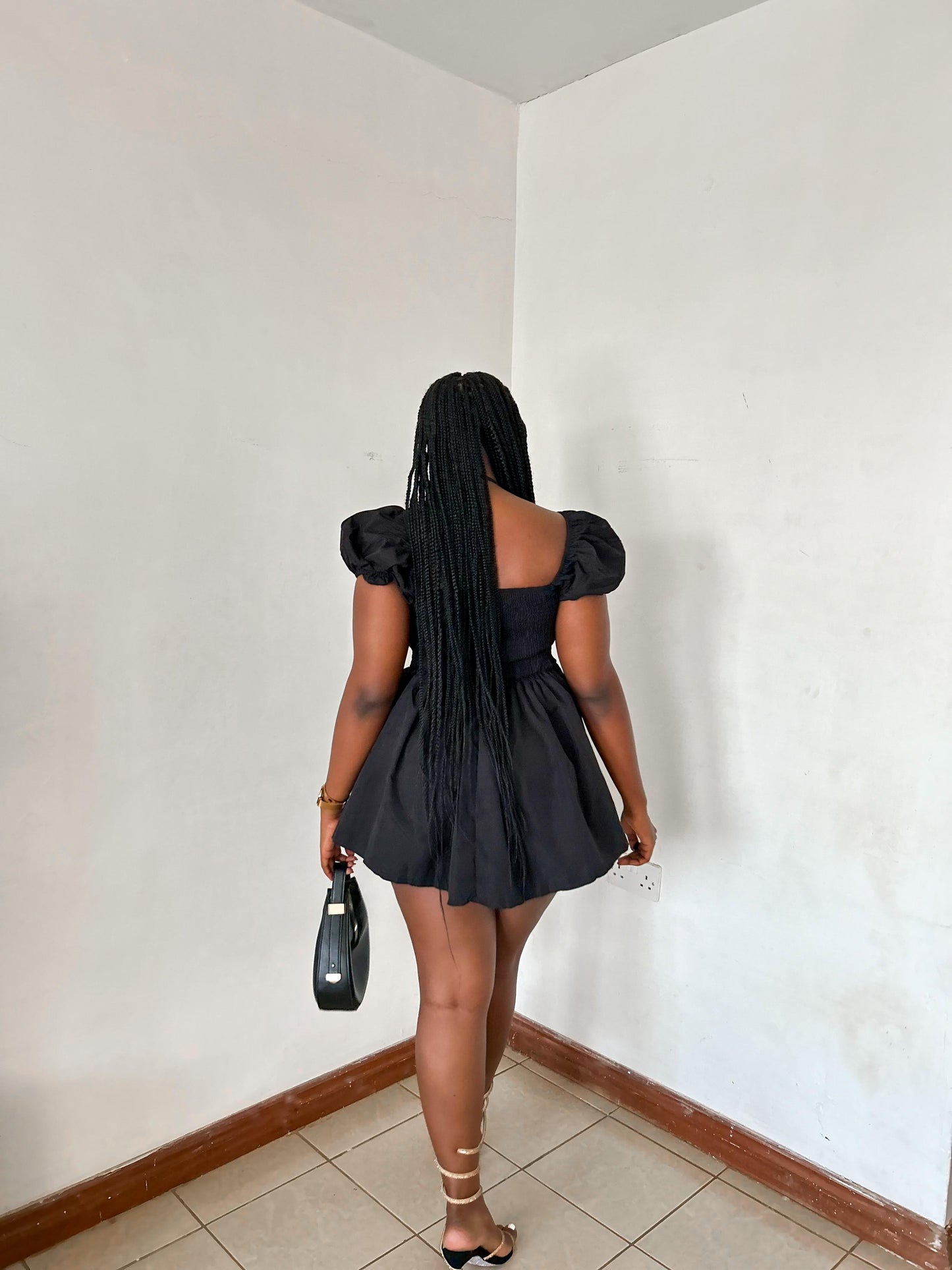 Natasha A line mini dress